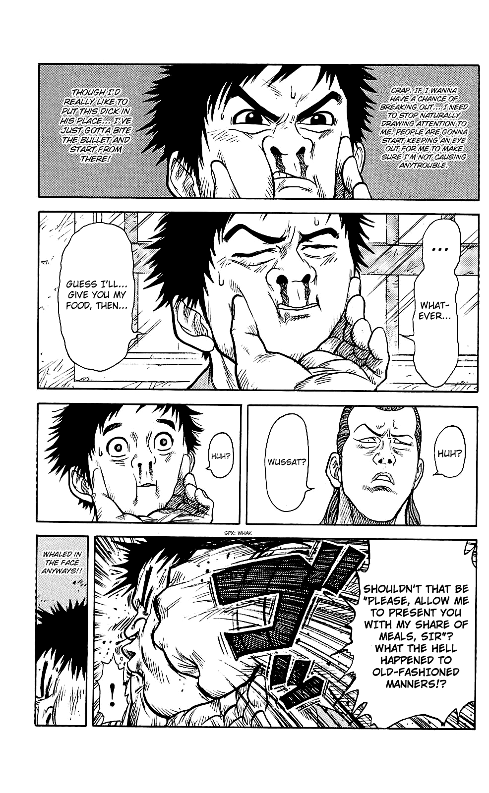 Shuujin Riku Chapter 3 page 8 - Chapter 3: Cellmate