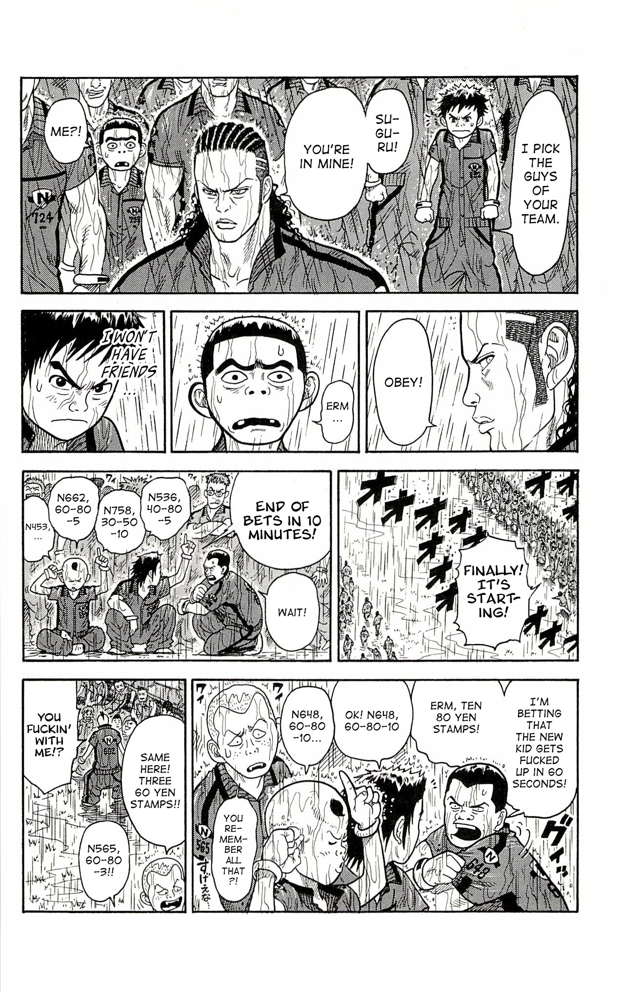 Shuujin Riku Chapter 7 page 12 - Chapter 7: Rugby