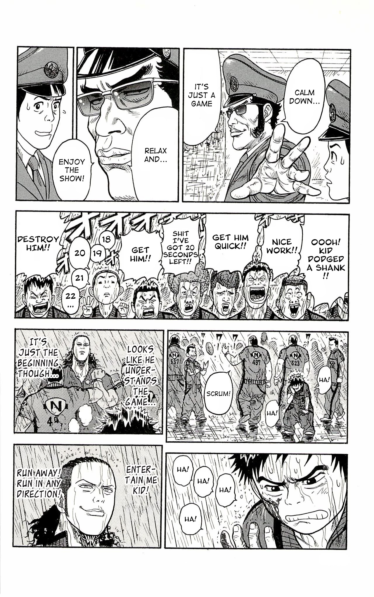 Shuujin Riku Chapter 7 page 16 - Chapter 7: Rugby