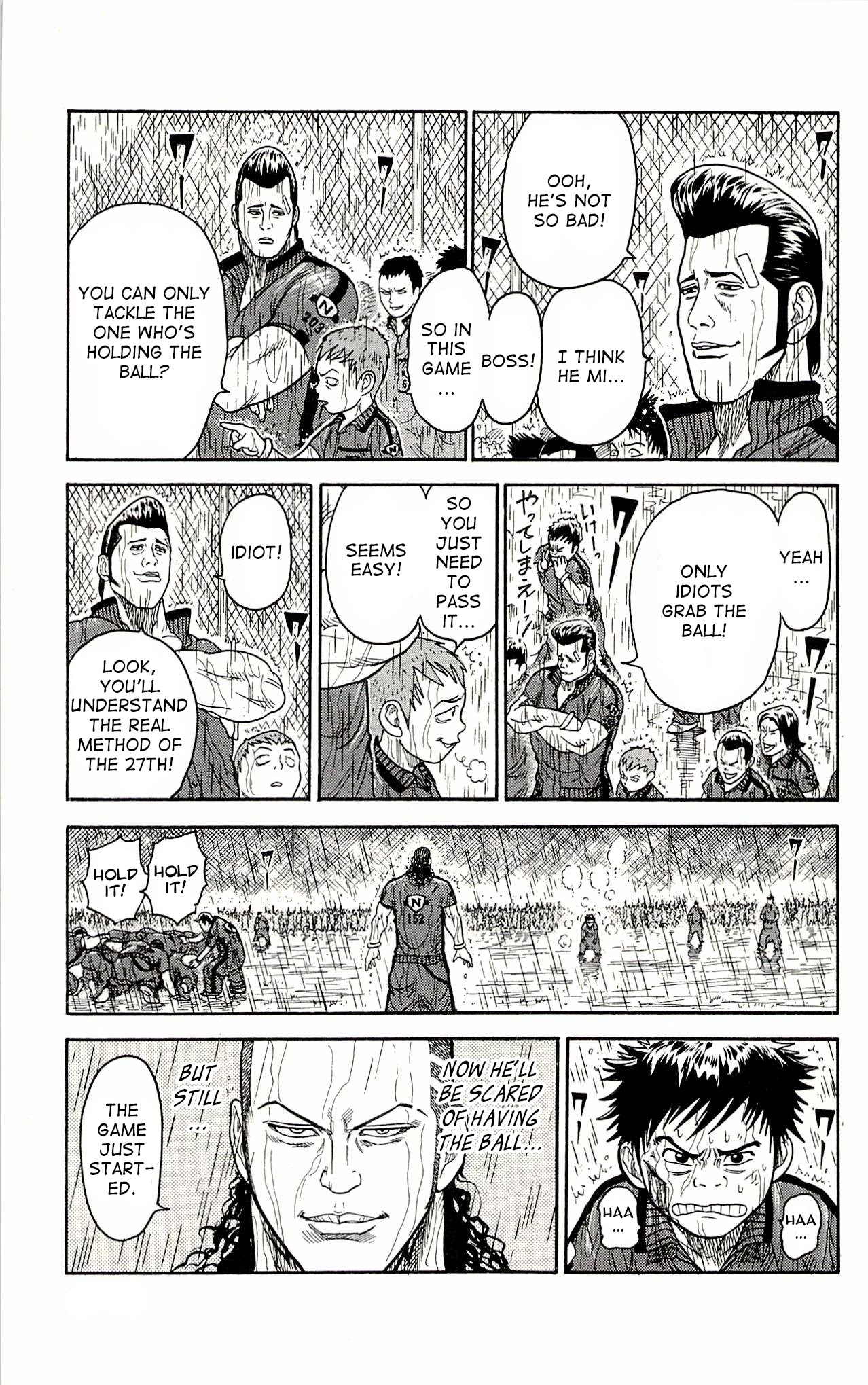 Shuujin Riku Chapter 7 page 17 - Chapter 7: Rugby