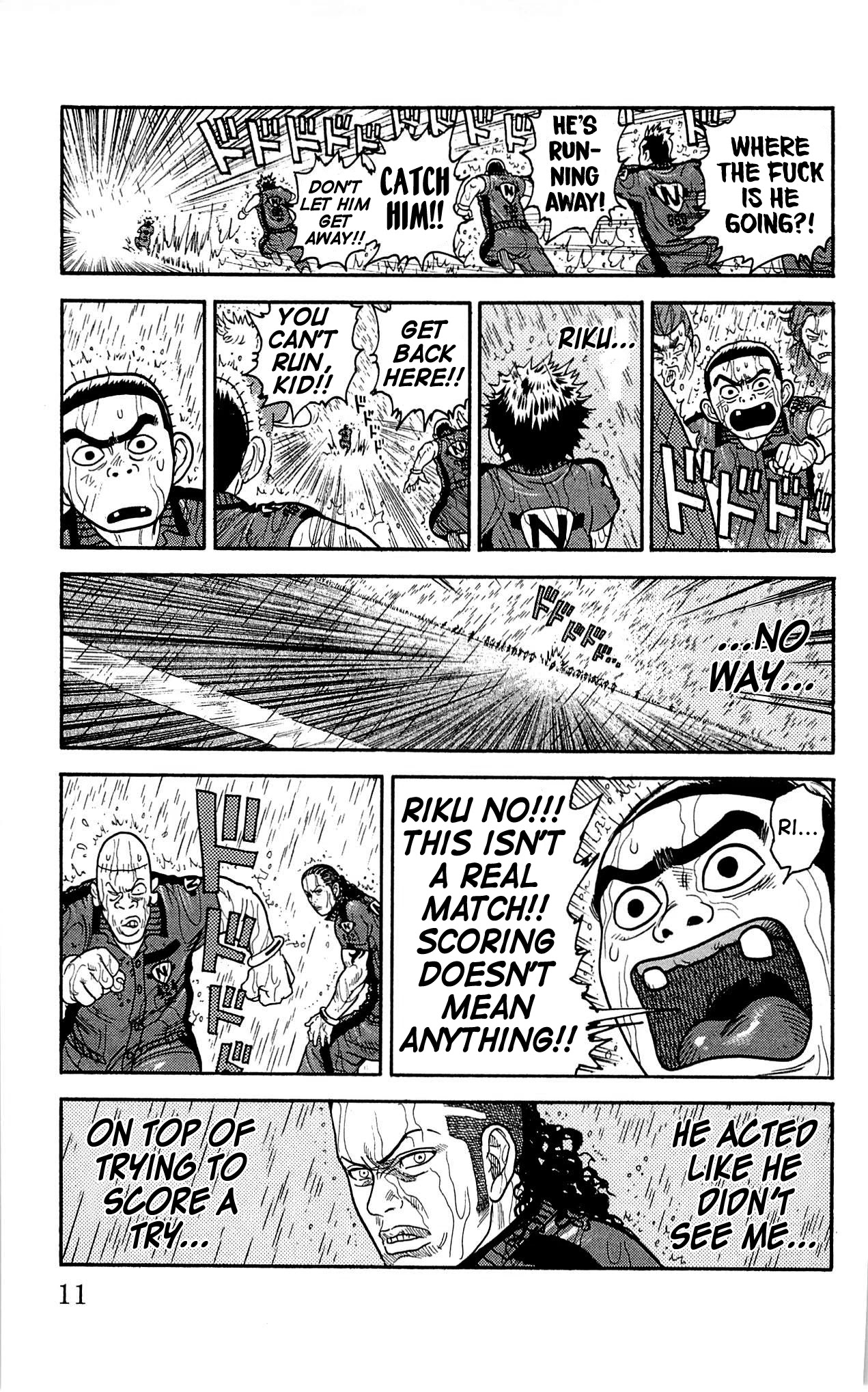 Shuujin Riku Chapter 8 page 10 - Chapter 8: Under the Rain