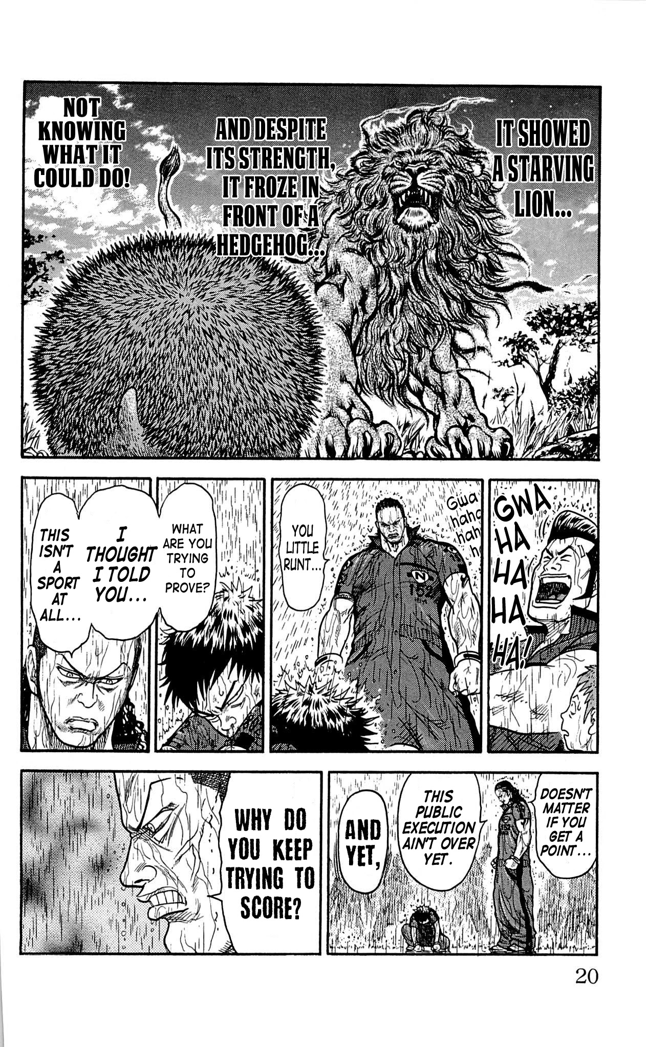Shuujin Riku Chapter 8 page 19 - Chapter 8: Under the Rain