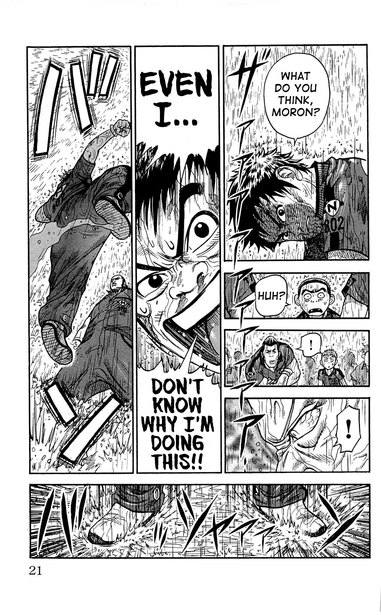 Shuujin Riku Chapter 8 page 20 - Chapter 8: Under the Rain