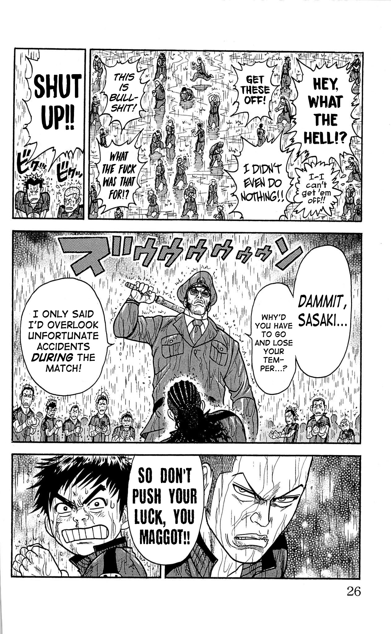 Shuujin Riku Chapter 8 page 24 - Chapter 8: Under the Rain