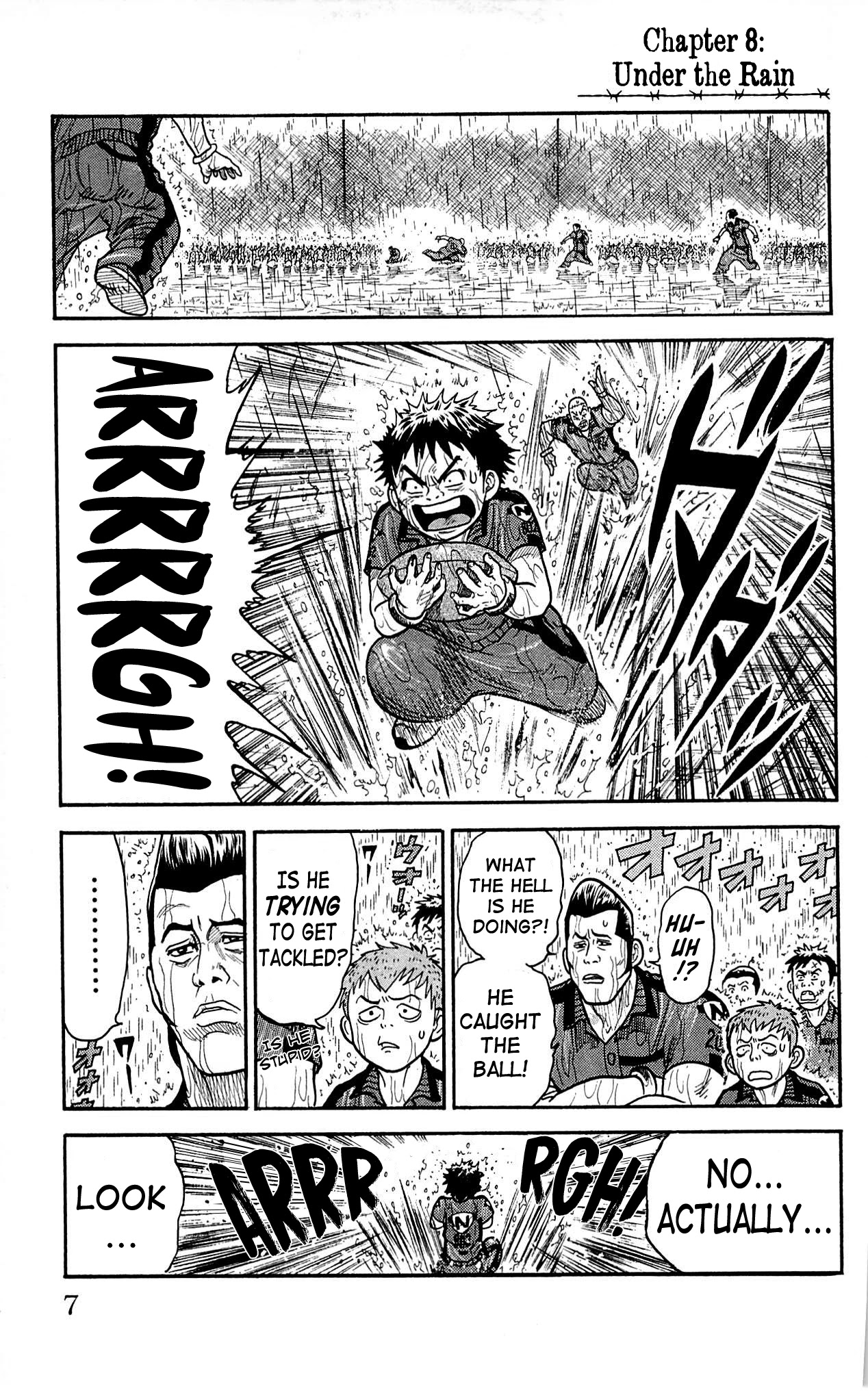 Shuujin Riku Chapter 8 page 6 - Chapter 8: Under the Rain