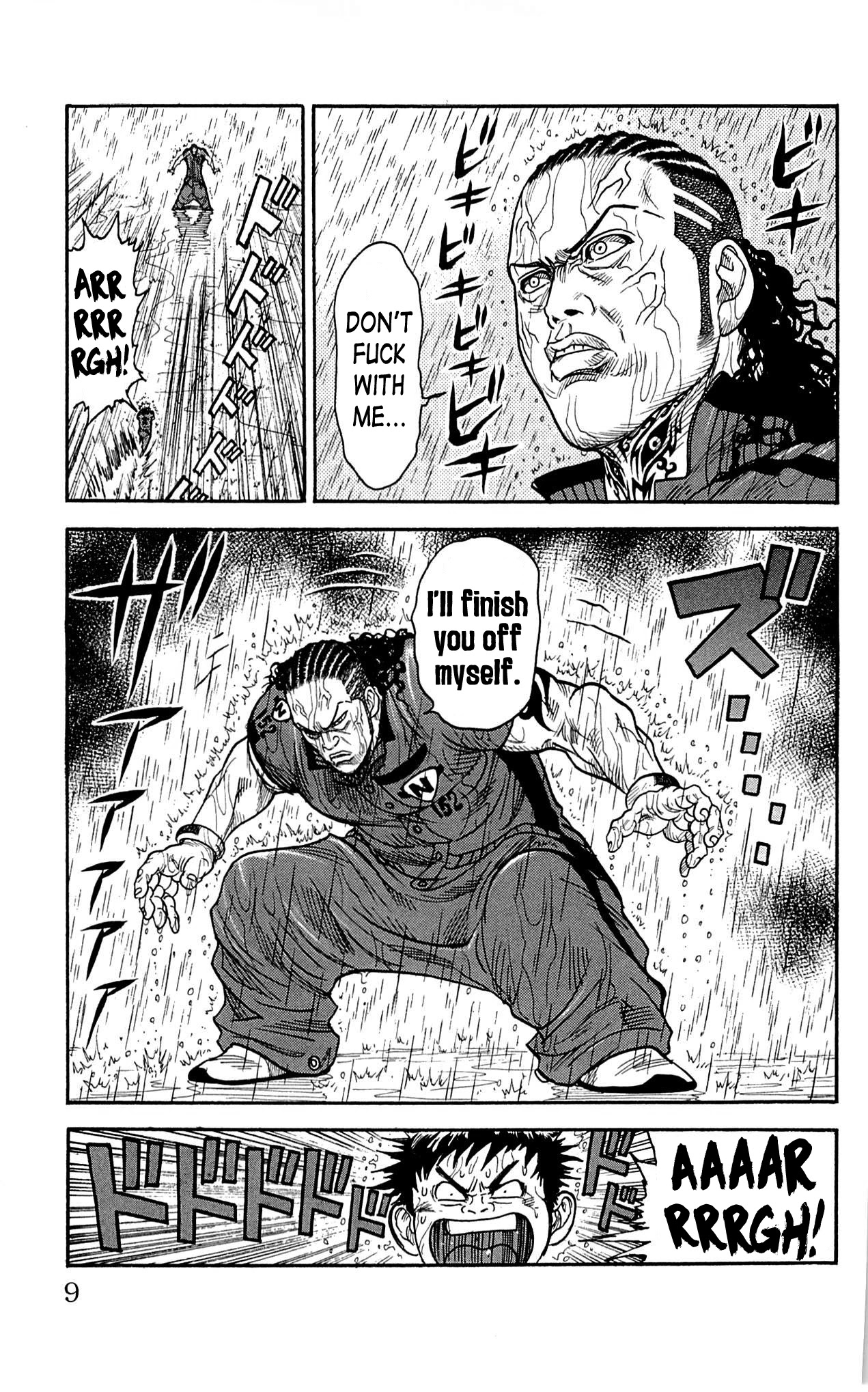 Shuujin Riku Chapter 8 page 8 - Chapter 8: Under the Rain