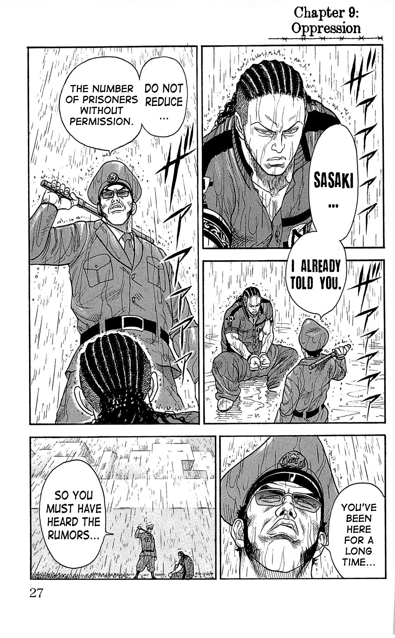 Shuujin Riku Chapter 9 page 1 - Chapter 9: Oppression