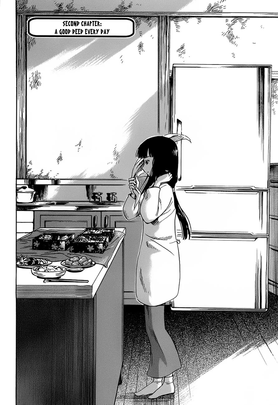 Shuukaku no Juunigatsu Chapter 2 page 4 - Chapter 2: A Good Deed Every Day