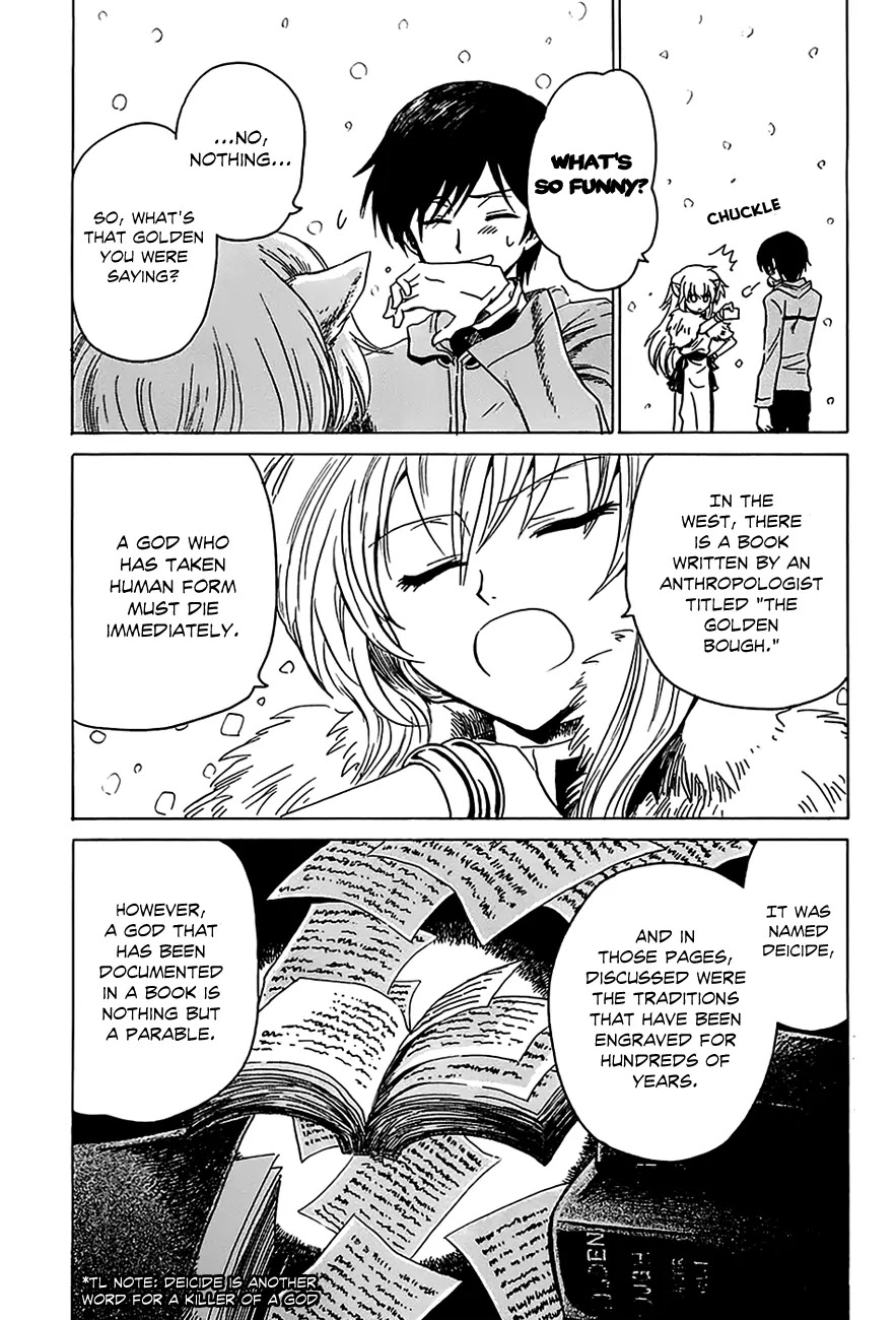 Shuukaku no Juunigatsu Chapter 4 page 8 - Chapter 4: Outside the Golden Branch