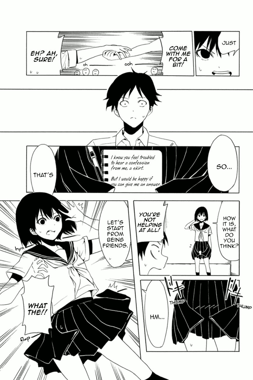 Shuukan Shounen Girl Chapter 12.1 page 5 - Chapter 12.1 : extra.1 / Skirt in love