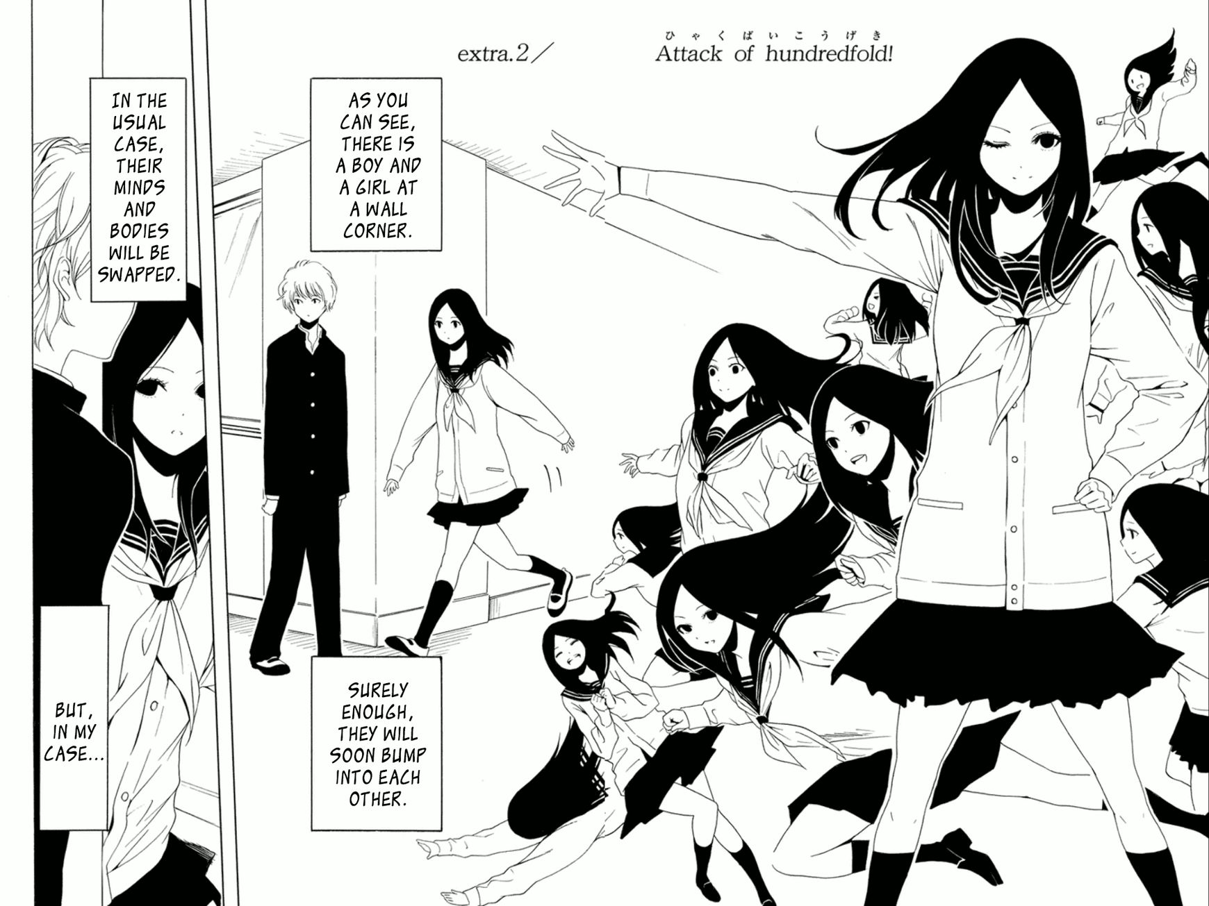 Shuukan Shounen Girl Chapter 12.2 page 1 - Chapter 12.2 : extra.2 / Attack of hundredfold