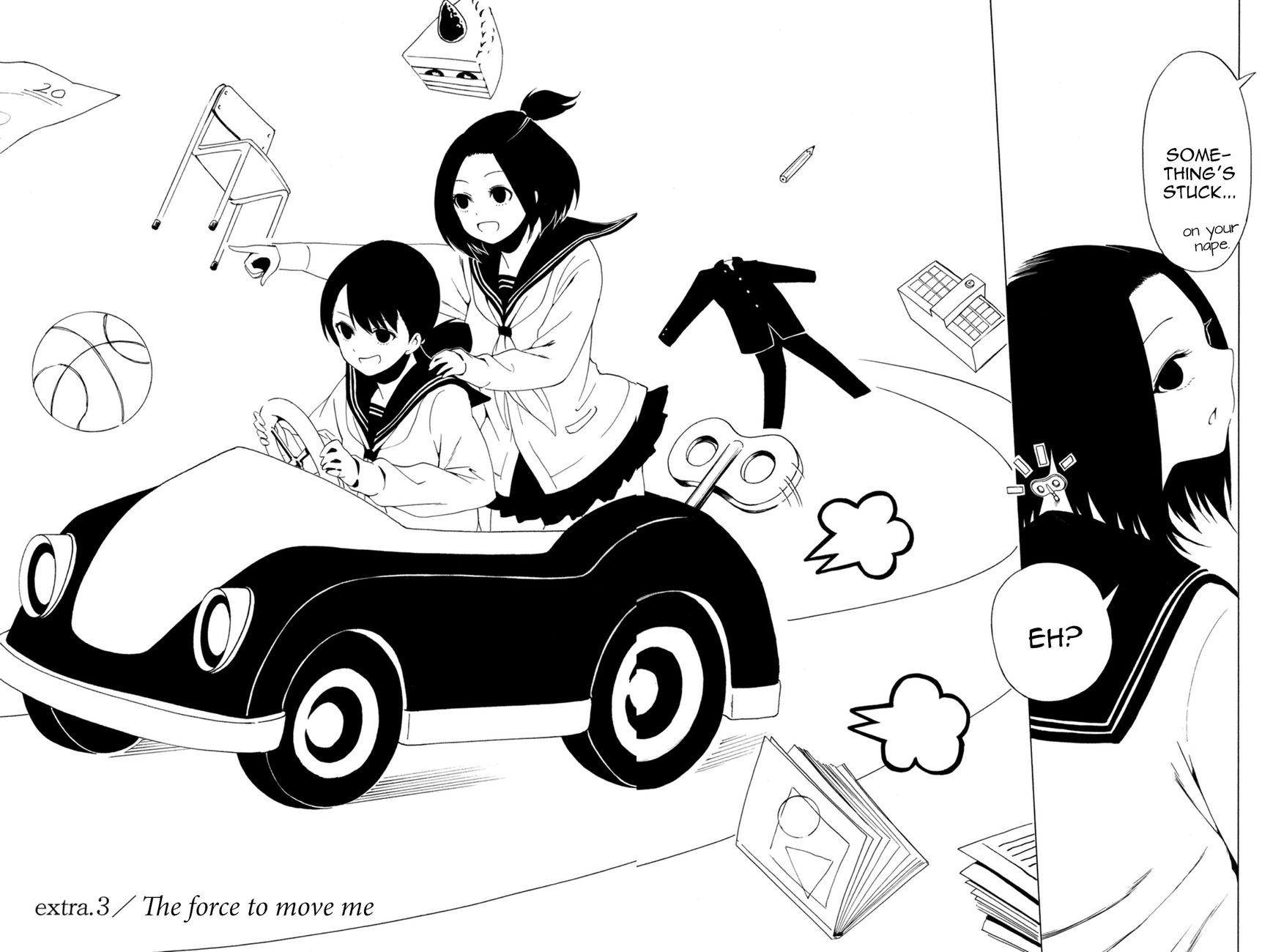 Shuukan Shounen Girl Chapter 13.3 page 2 - Chapter 13.3 : extra.3 / The force to move me
