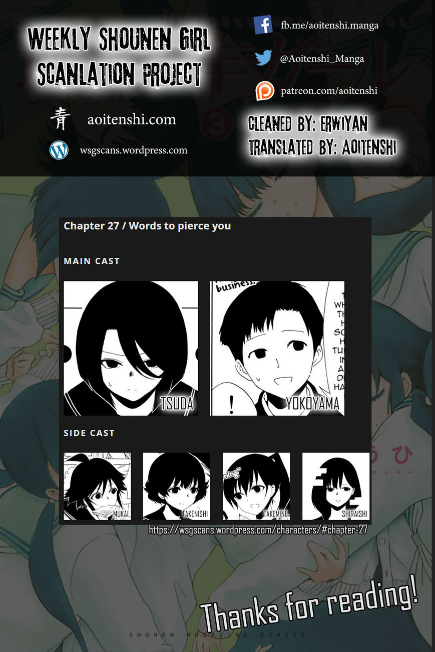 Shuukan Shounen Girl Chapter 27 page 15 - Chapter 27 : girl.27 / Words to pierce you