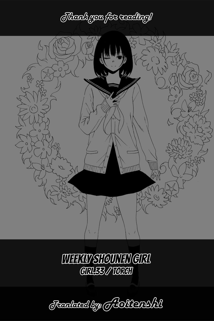 Shuukan Shounen Girl Chapter 33 page 14 - Chapter 33 : girl.33 / Torch