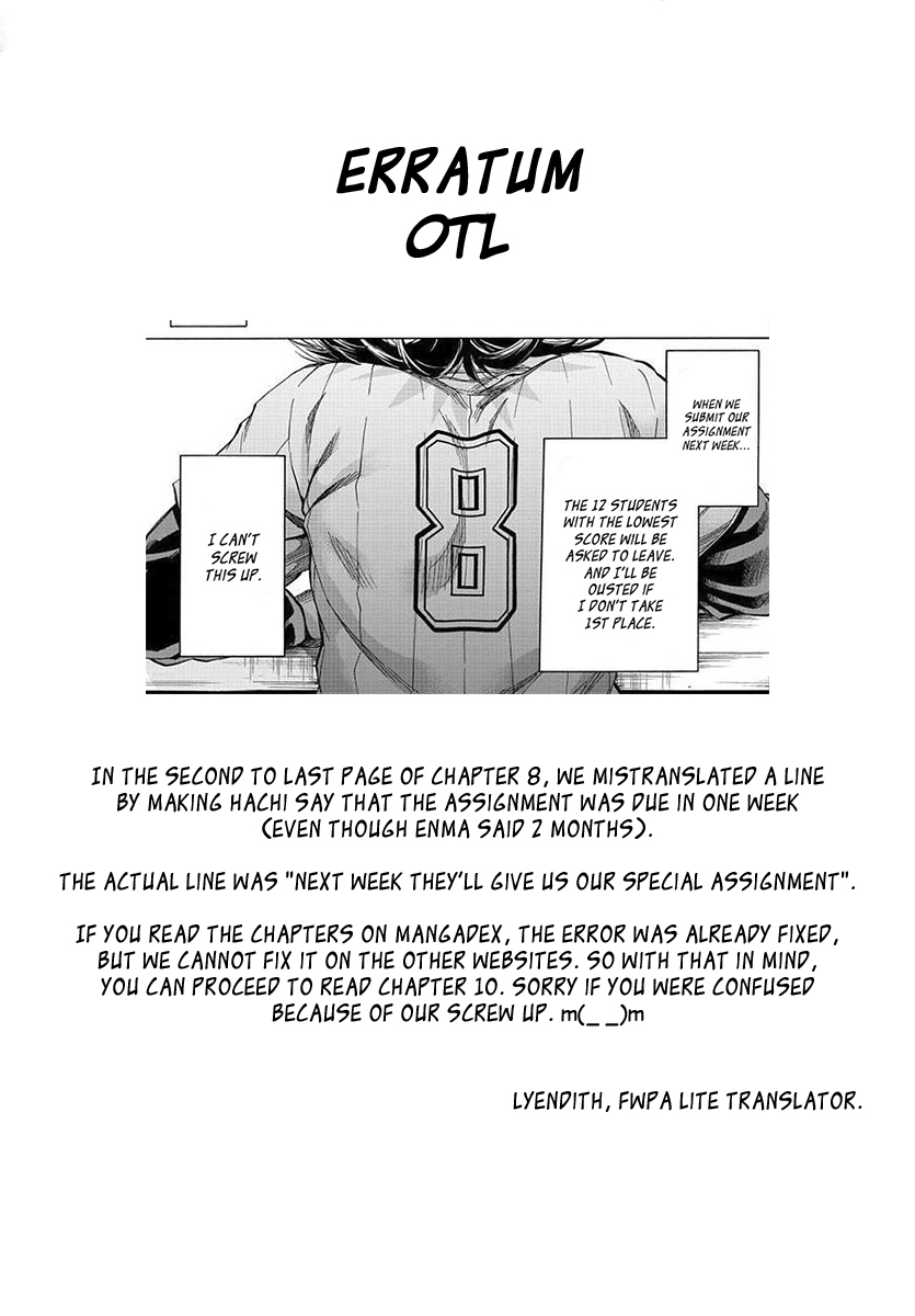 Shuukan Shounen Hachi Chapter 10 page 1 - Chapter 10: Four People, One Fate