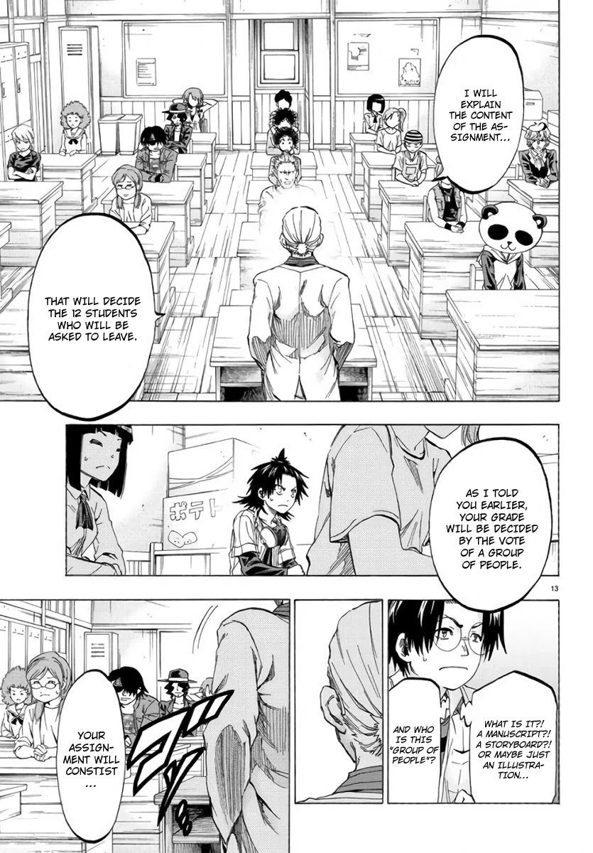 Shuukan Shounen Hachi Chapter 10 page 14 - Chapter 10: Four People, One Fate