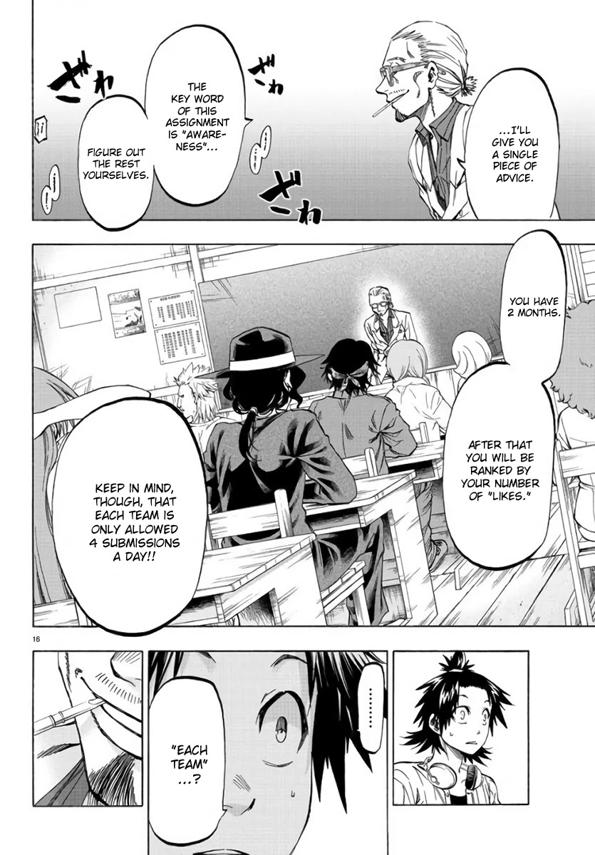 Shuukan Shounen Hachi Chapter 10 page 17 - Chapter 10: Four People, One Fate