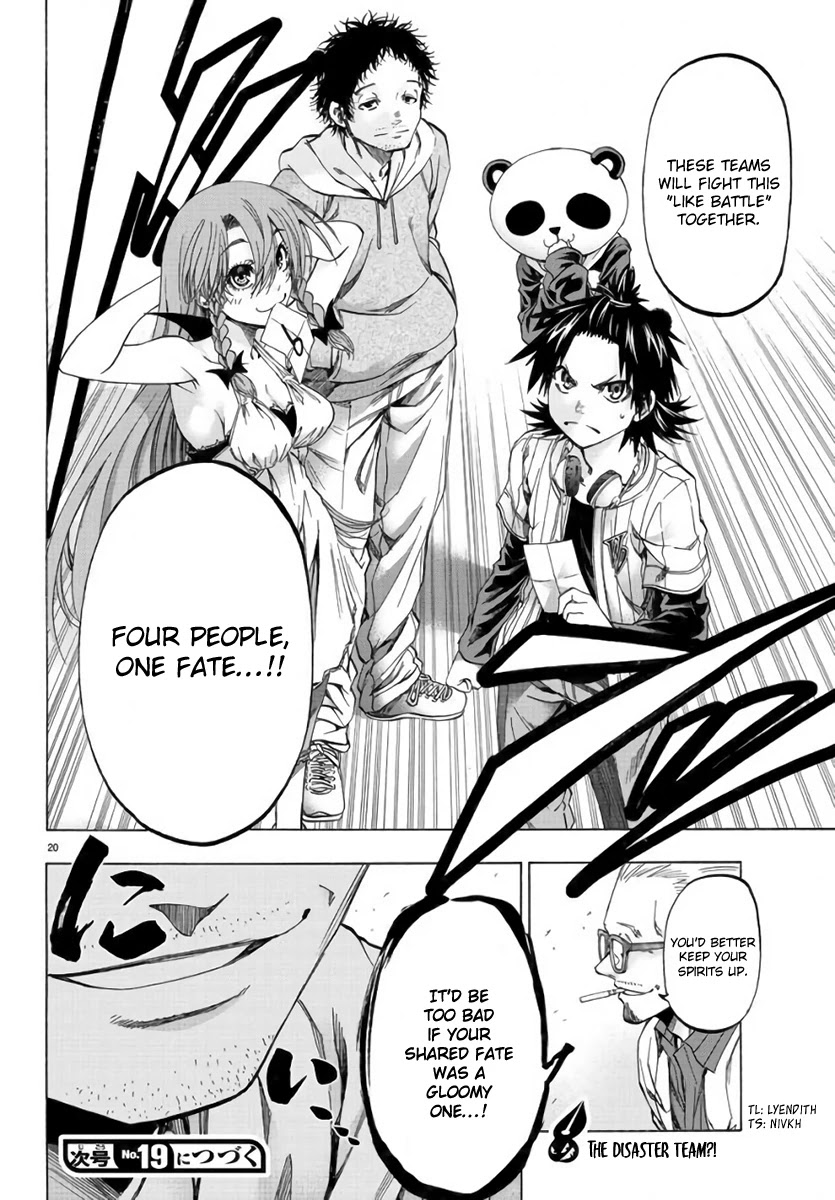 Shuukan Shounen Hachi Chapter 10 page 21 - Chapter 10: Four People, One Fate