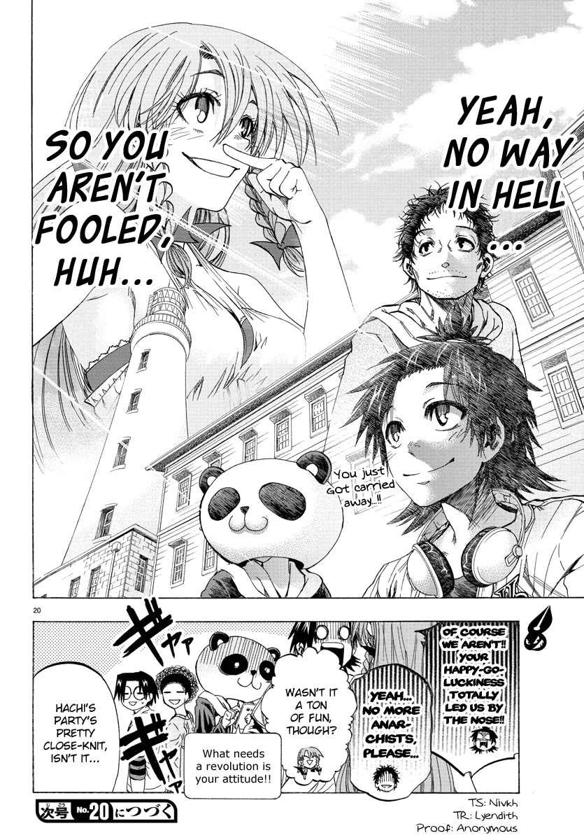 Shuukan Shounen Hachi Chapter 11 page 20 - Chapter 11: Don't Mind It!