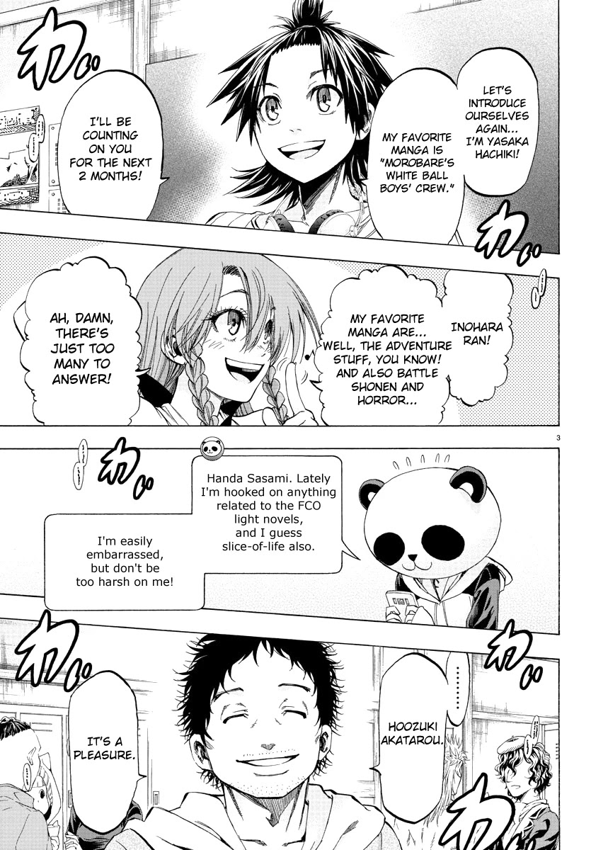 Shuukan Shounen Hachi Chapter 11 page 3 - Chapter 11: Don't Mind It!