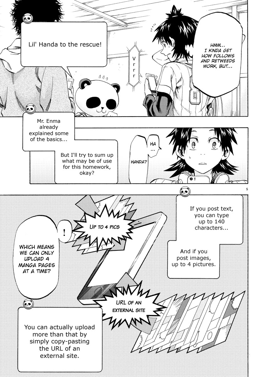 Shuukan Shounen Hachi Chapter 11 page 5 - Chapter 11: Don't Mind It!