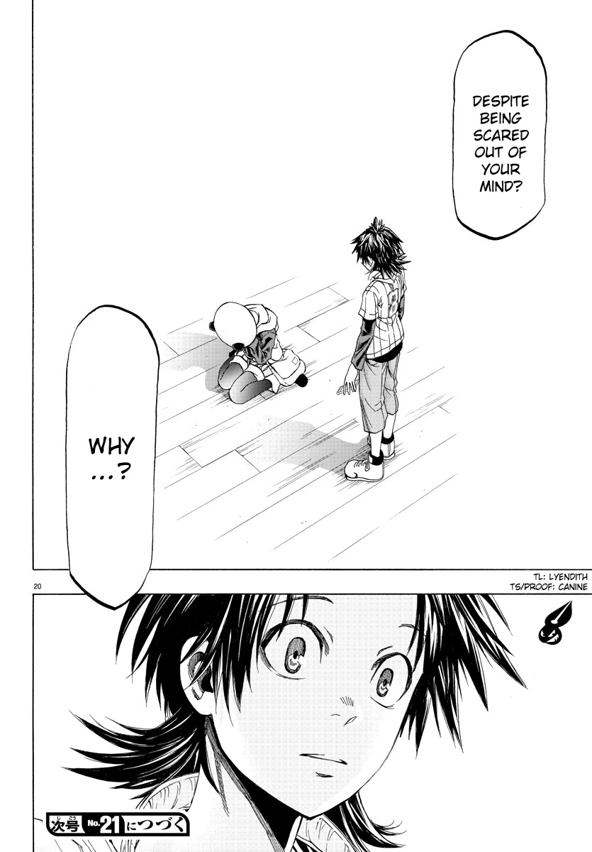 Shuukan Shounen Hachi Chapter 12 page 20 - Chapter 12: Why?