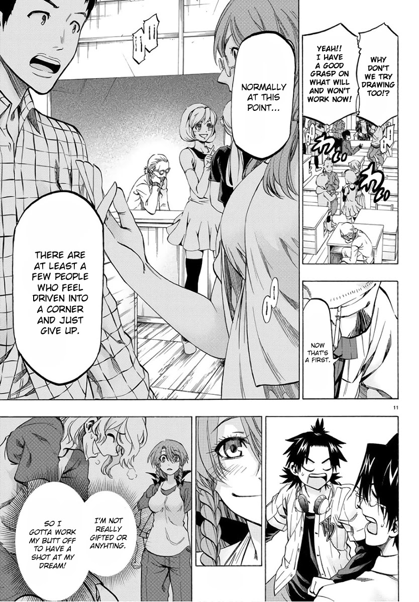 Shuukan Shounen Hachi Chapter 21 page 11 - Chapter 21: Even Though We're So Different