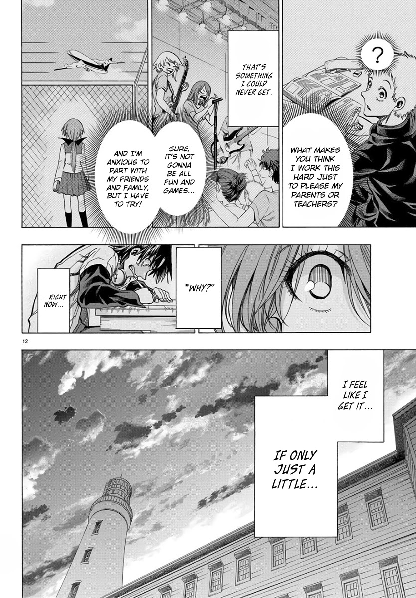 Shuukan Shounen Hachi Chapter 21 page 12 - Chapter 21: Even Though We're So Different