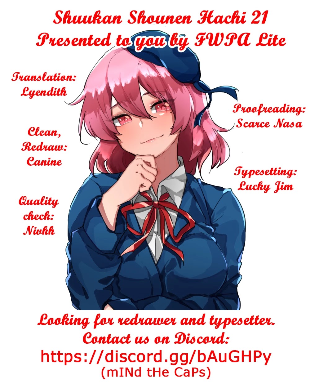 Shuukan Shounen Hachi Chapter 21 page 21 - Chapter 21: Even Though We're So Different