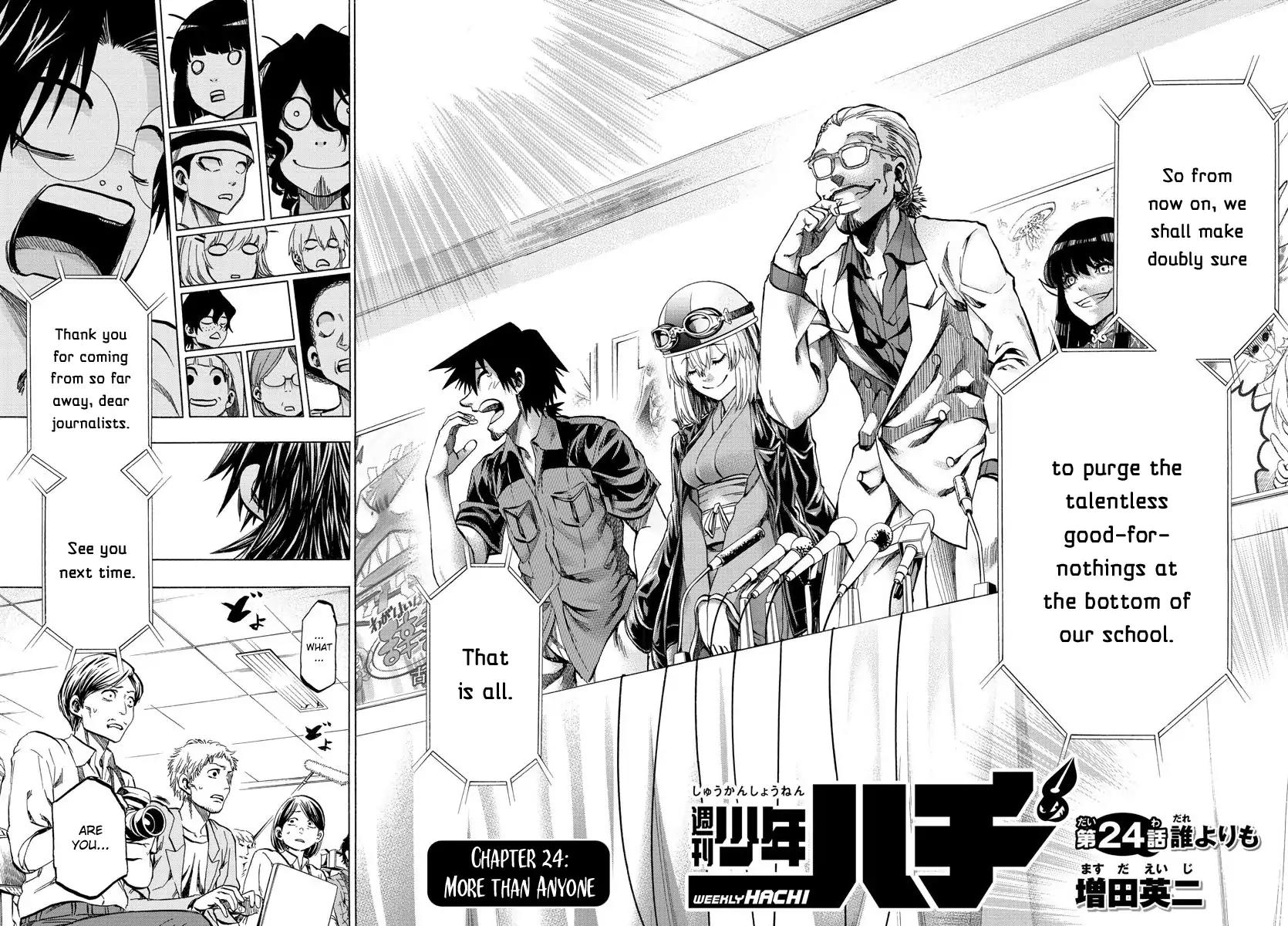 Shuukan Shounen Hachi Chapter 24 page 4 - Chapter 24