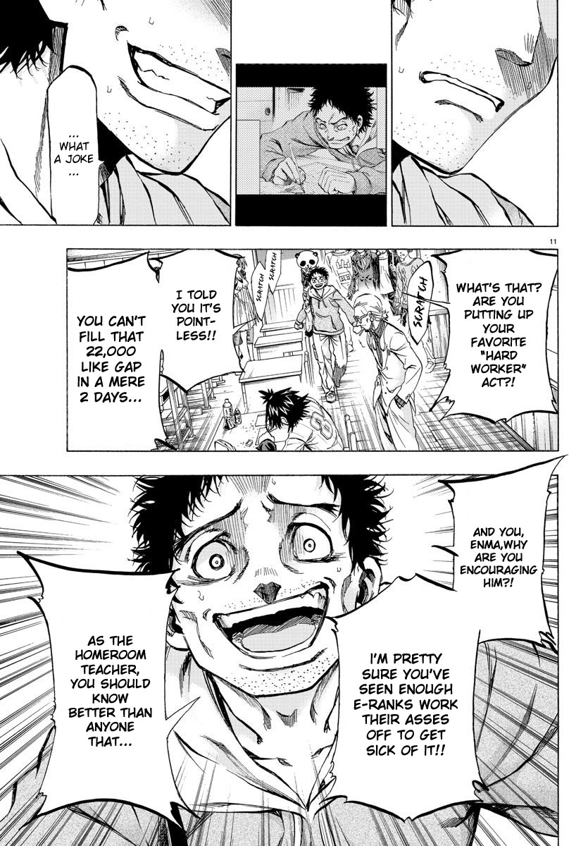 Shuukan Shounen Hachi Chapter 27 page 11 - Chapter 27: The Moment Someone Transforms