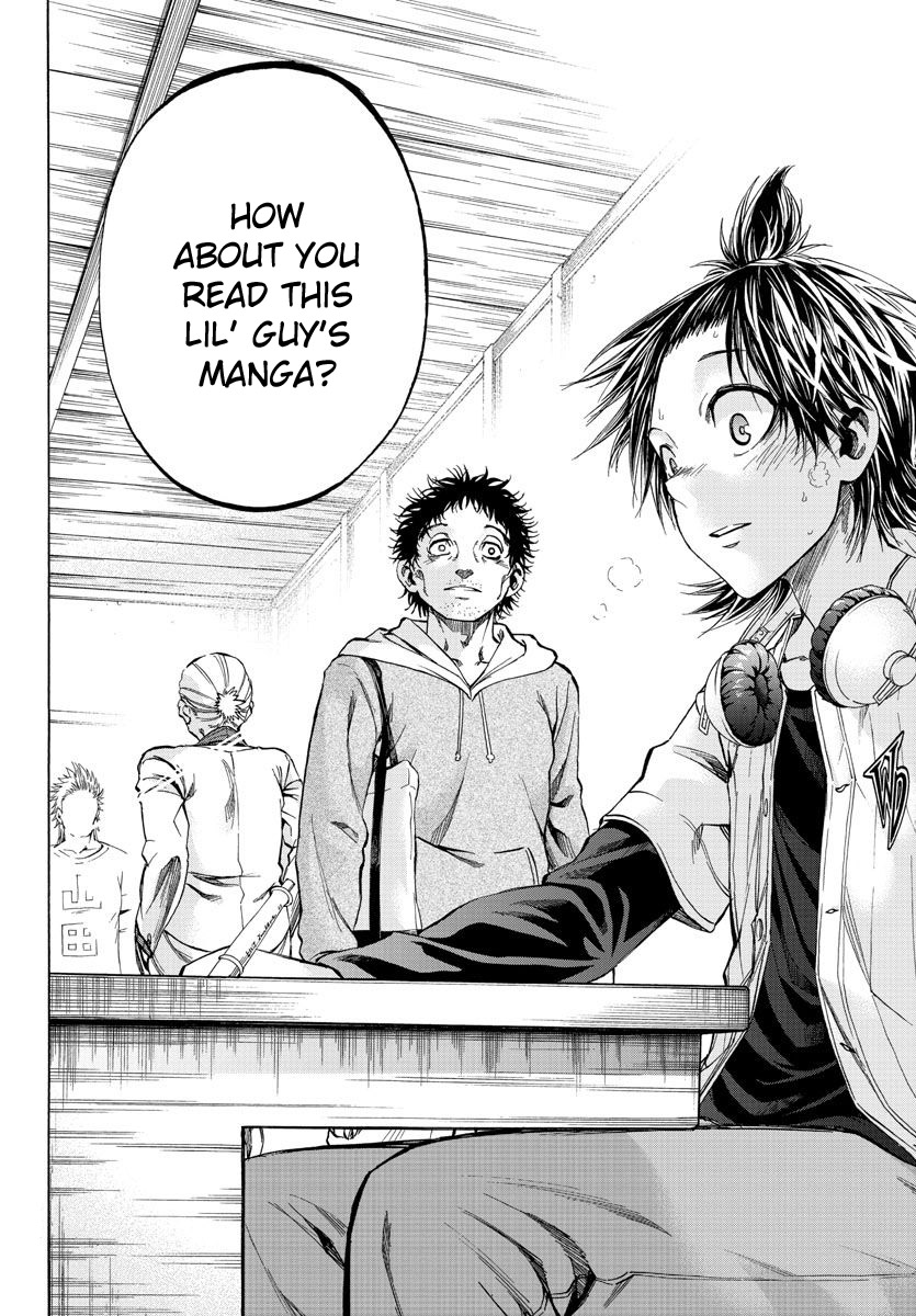 Shuukan Shounen Hachi Chapter 27 page 16 - Chapter 27: The Moment Someone Transforms