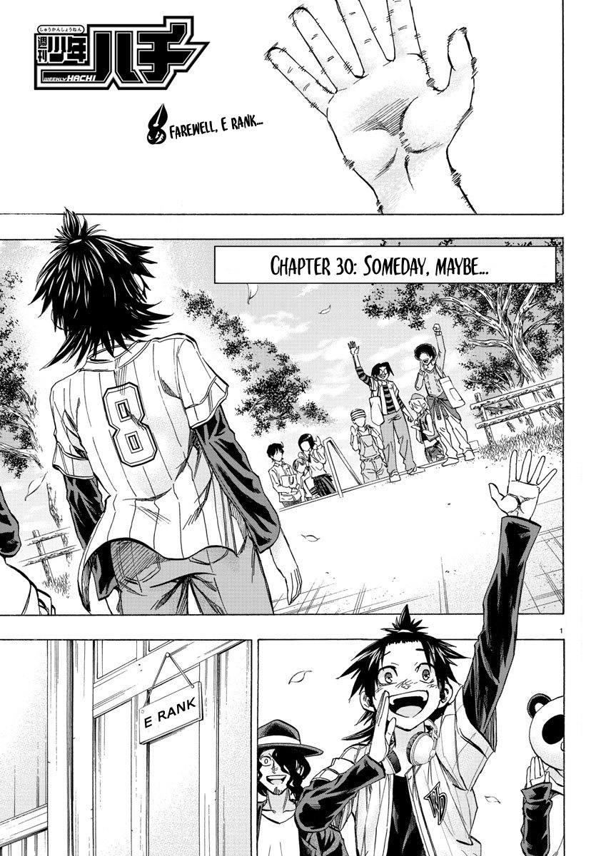 Shuukan Shounen Hachi Chapter 30 page 1 - Chapter 30: One Day, Maybe…