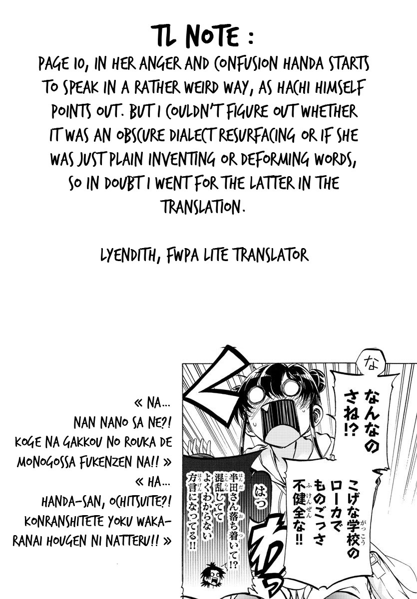 Shuukan Shounen Hachi Chapter 31 page 20 - Chapter 31: I Have Little Patience