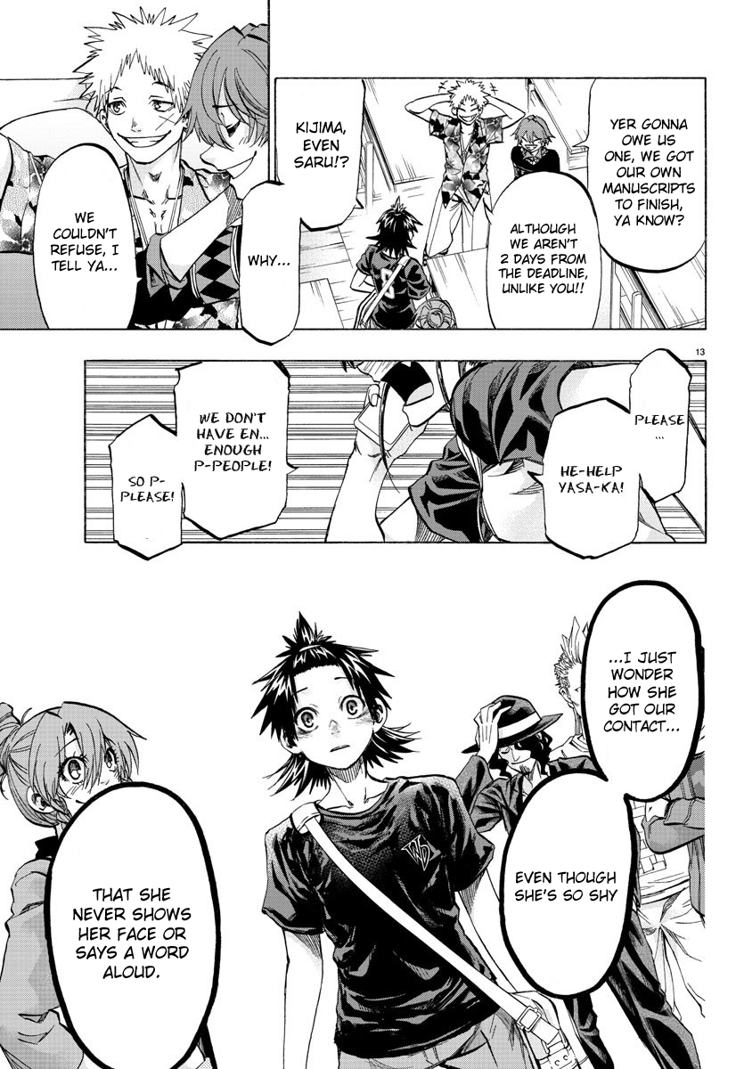 Shuukan Shounen Hachi Chapter 37 page 13 - Chapter 37: You Don't Realize