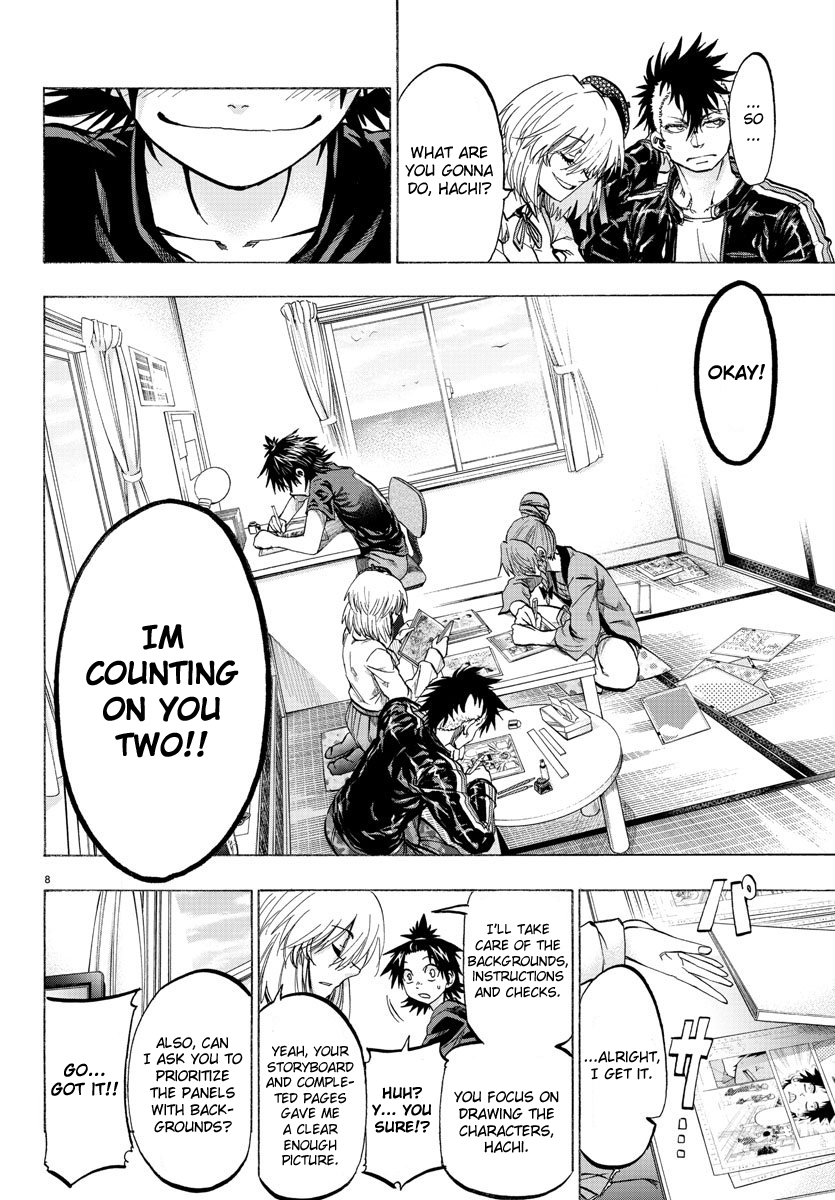 Shuukan Shounen Hachi Chapter 37 page 8 - Chapter 37: You Don't Realize