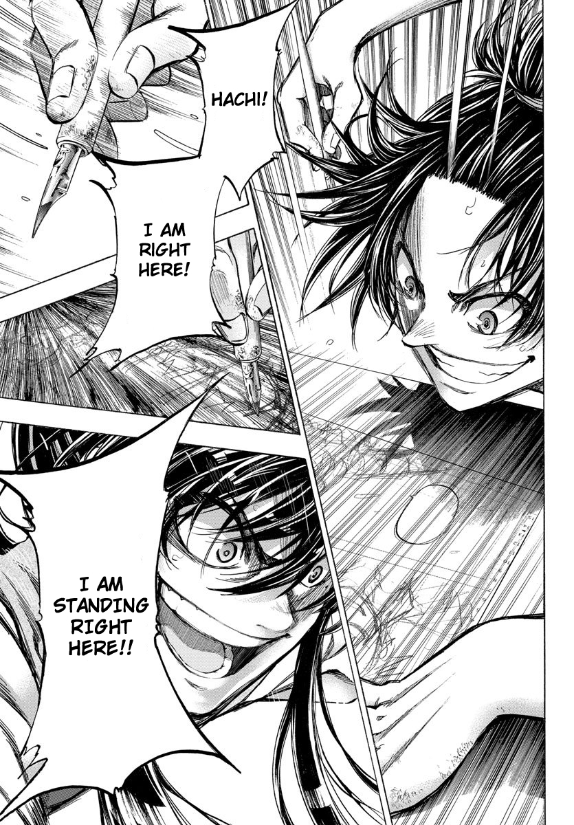 Shuukan Shounen Hachi Chapter 38 page 13 - Chapter 38: I Am Right Here