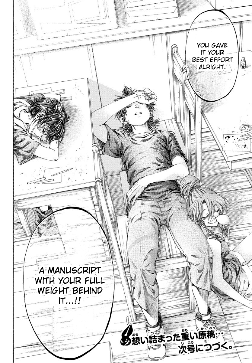 Shuukan Shounen Hachi Chapter 38 page 17 - Chapter 38: I Am Right Here