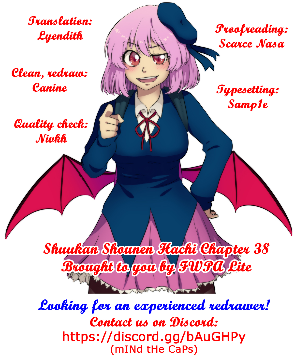 Shuukan Shounen Hachi Chapter 38 page 18 - Chapter 38: I Am Right Here