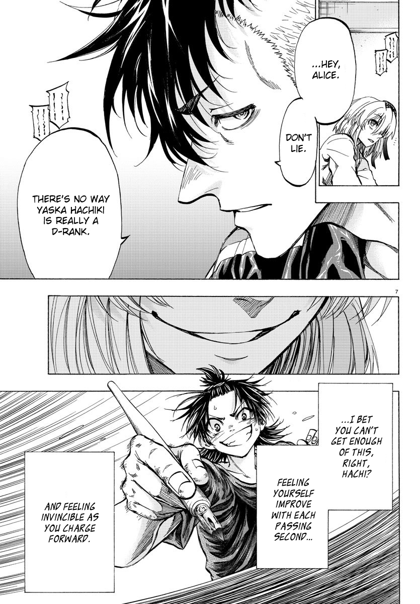 Shuukan Shounen Hachi Chapter 38 page 7 - Chapter 38: I Am Right Here