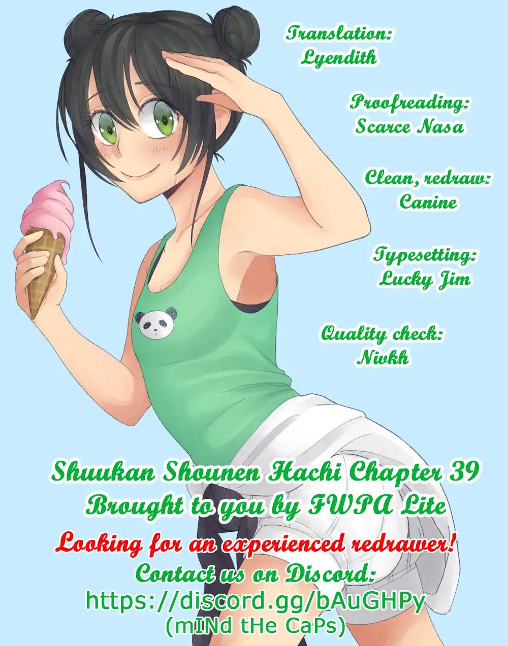 Shuukan Shounen Hachi Chapter 39 page 20 - Chapter 39