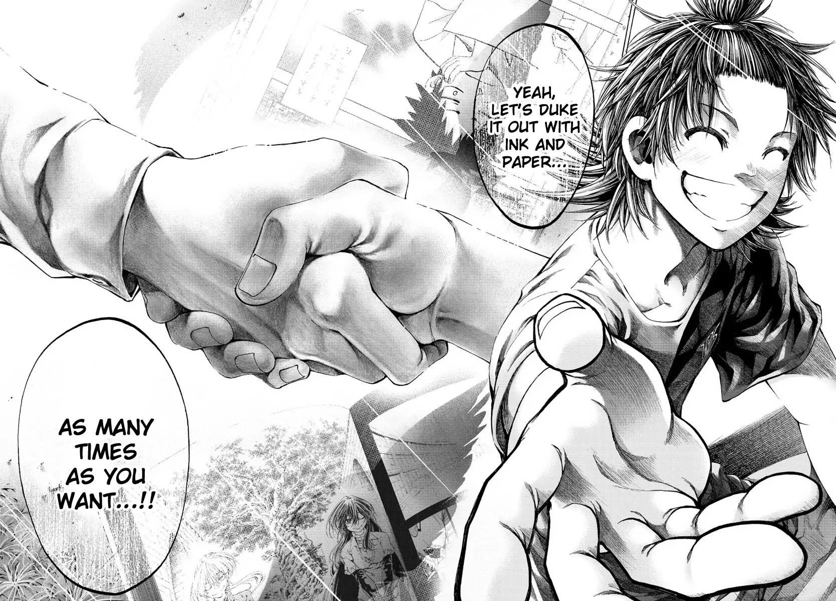 Shuukan Shounen Hachi Chapter 42 page 13 - Chapter 42: Because You Were Here
