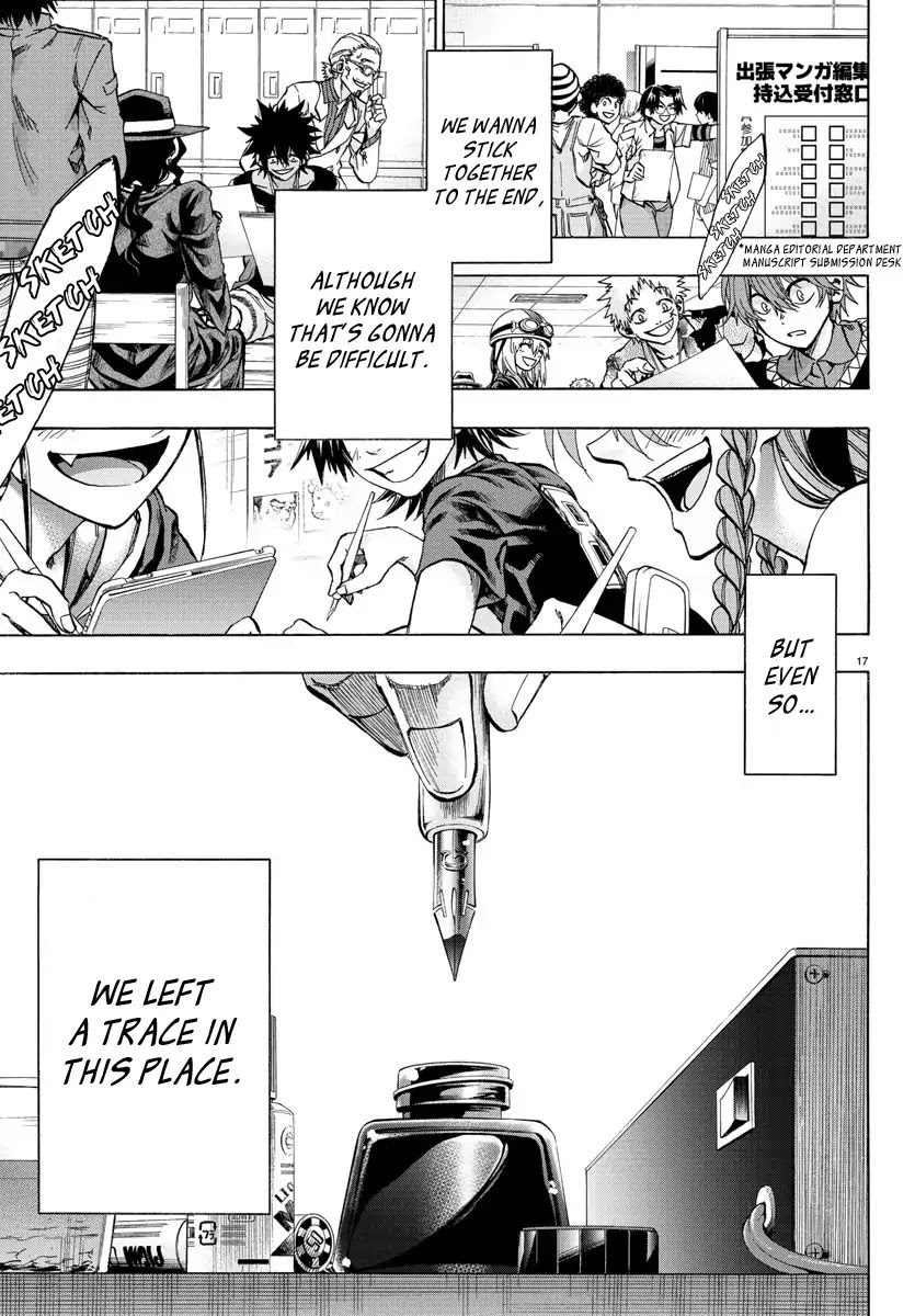 Shuukan Shounen Hachi Chapter 42 page 15 - Chapter 42: Because You Were Here