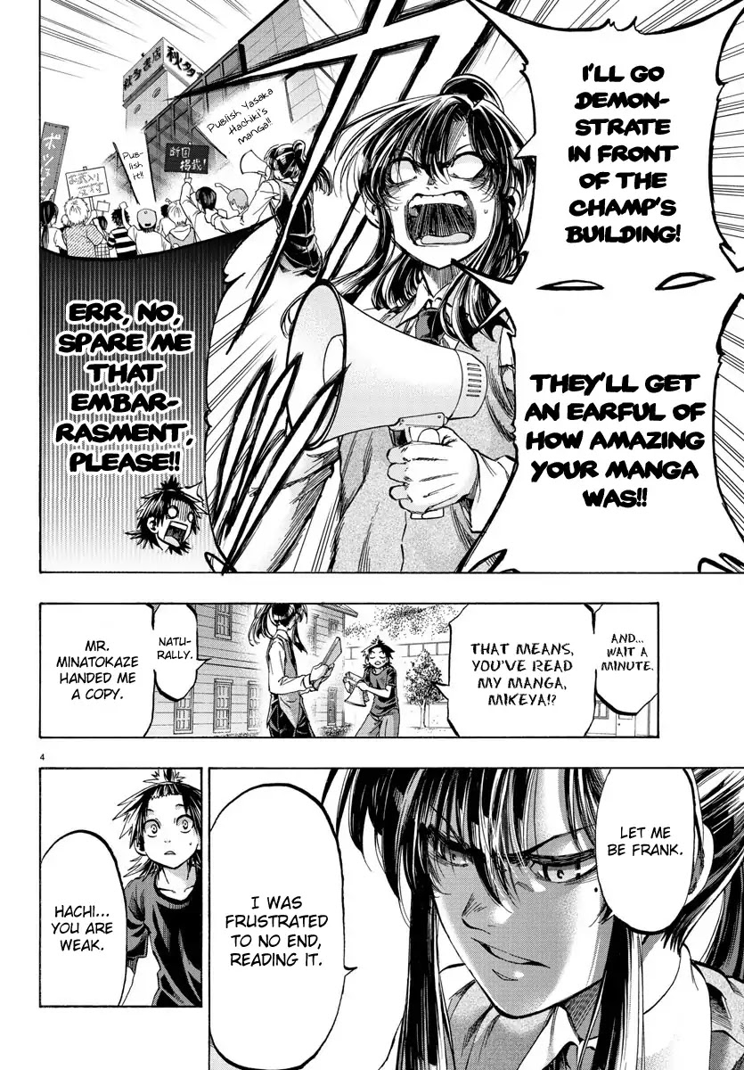 Shuukan Shounen Hachi Chapter 42 page 3 - Chapter 42: Because You Were Here