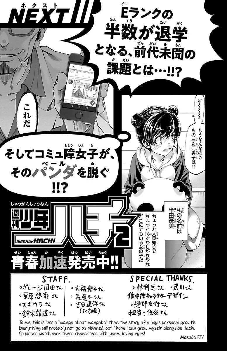 Shuukan Shounen Hachi Chapter 6.5 page 3 - Chapter 6.5: Volume 1 Omake