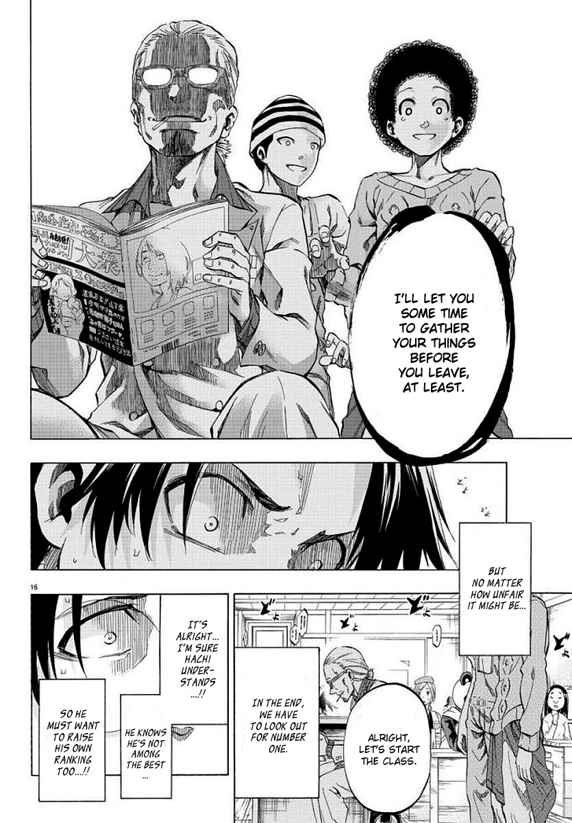 Shuukan Shounen Hachi Chapter 7 page 16 - Chapter 7: The Processing Plant for Dreamers