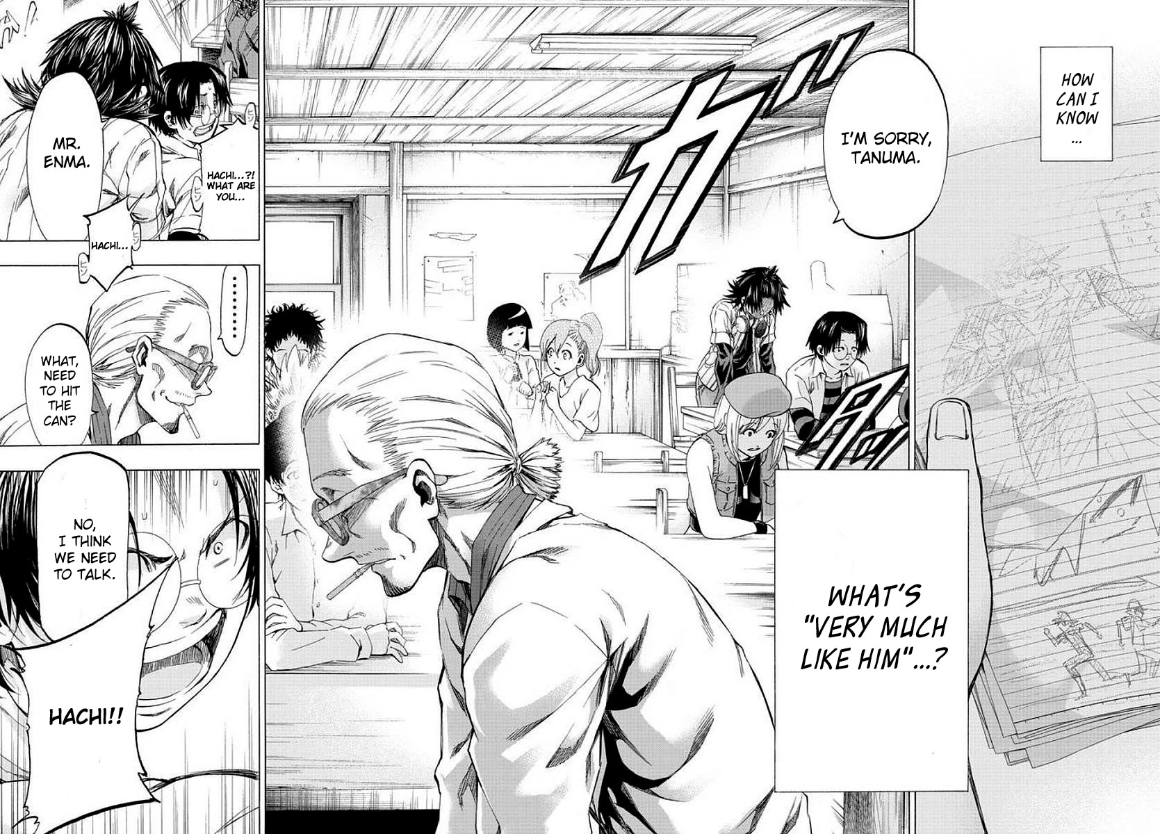 Shuukan Shounen Hachi Chapter 7 page 18 - Chapter 7: The Processing Plant for Dreamers