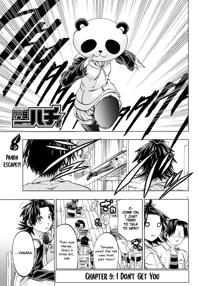 Shuukan Shounen Hachi Chapter 9 page 1 - Chapter 9: I Don't Get You