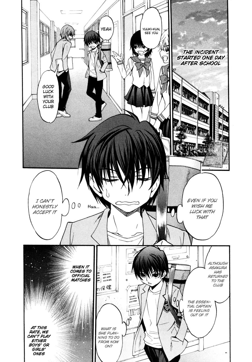 Shuukyuu Shoujo Chapter 19 page 4 - Chapter 19 : Soccer Boy Case Filles