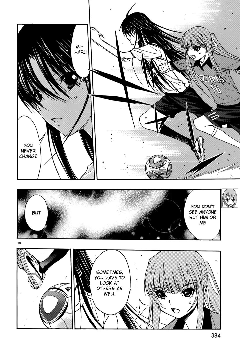 Shuukyuu Shoujo Chapter 32 page 11 - Chapter 32: Girls Who Flap Their Wings